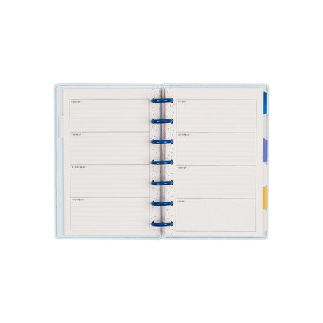 Happy Planner Deluxe Mini Sunshine Splash 12-Months Undated Planner - Horizontal