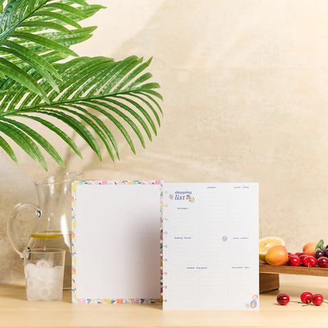 Happy Planner Sunshine Splash Shopping List Fill Paper