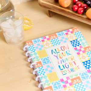 Happy Planner Deluxe Sunshine Splash Classic Notebook - Lined
