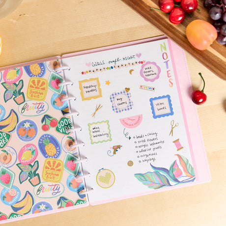 Happy Planner Deluxe Sunshine Splash Classic Notebook