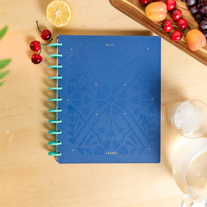 Happy Planner Deluxe Sunshine Splash Big 12-Month Undated Planner - Dashboard