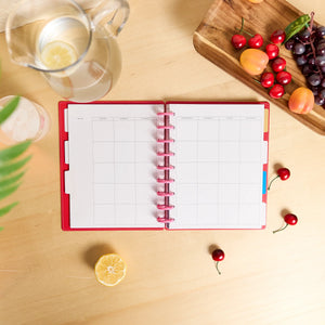 Happy Planner Deluxe Sunshine Splash Classic 12-Month Undated Planner - Dashboard