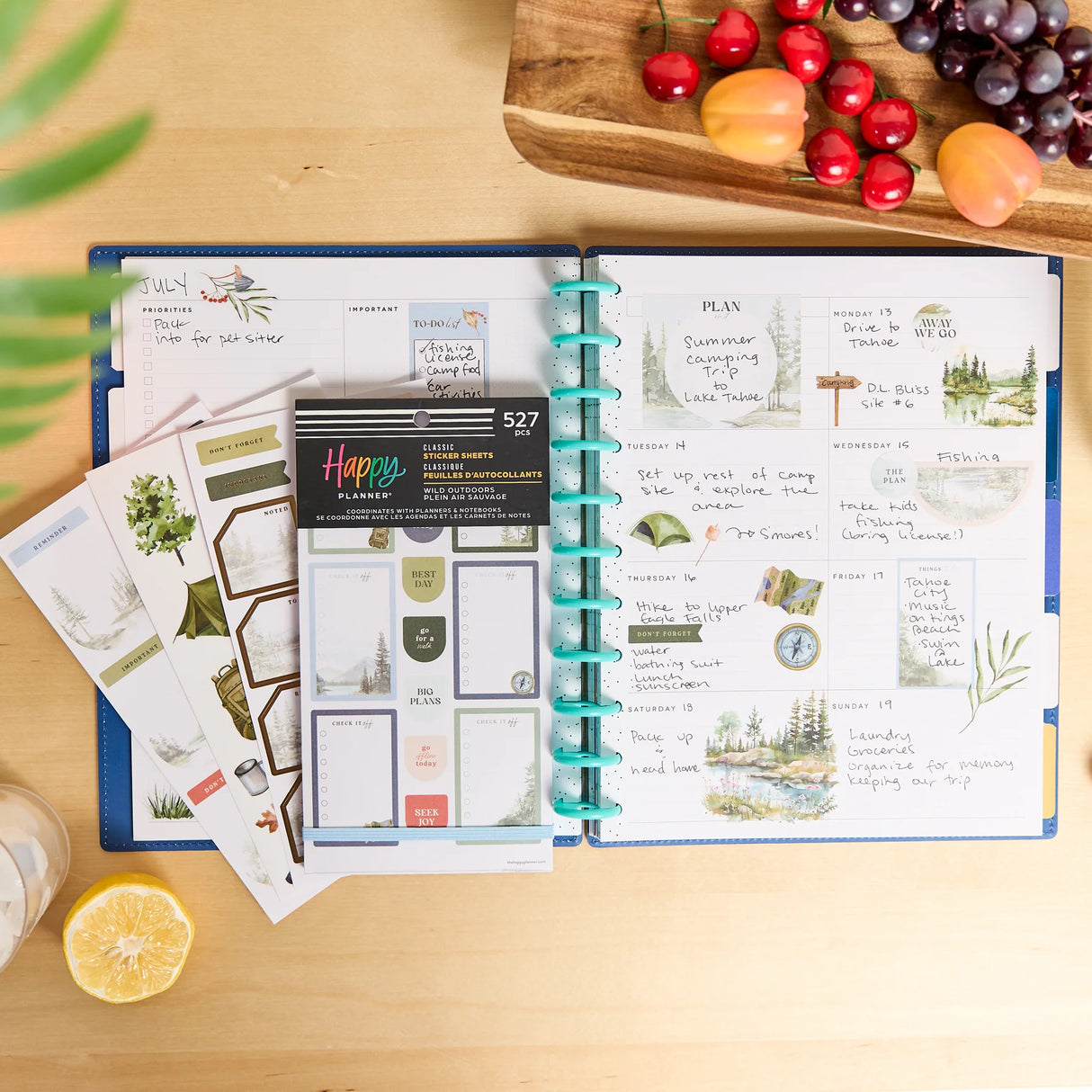Happy Planner Wild Outdoors Classic Sticker Book