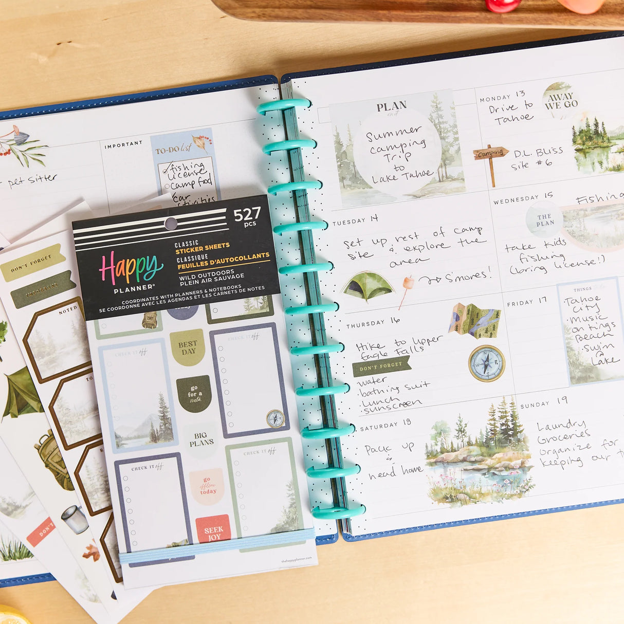 Happy Planner Wild Outdoors Classic Sticker Book