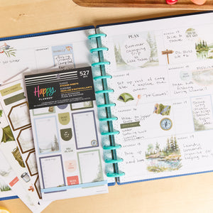 Happy Planner Wild Outdoors Classic Sticker Book