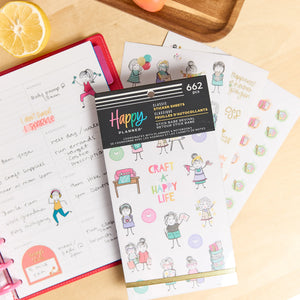 Happy Planner Stick Babe Revival Classic Sticker Book