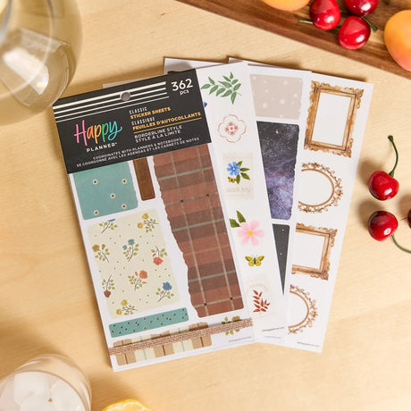 Happy Planner Borderline Classic Sticker Book