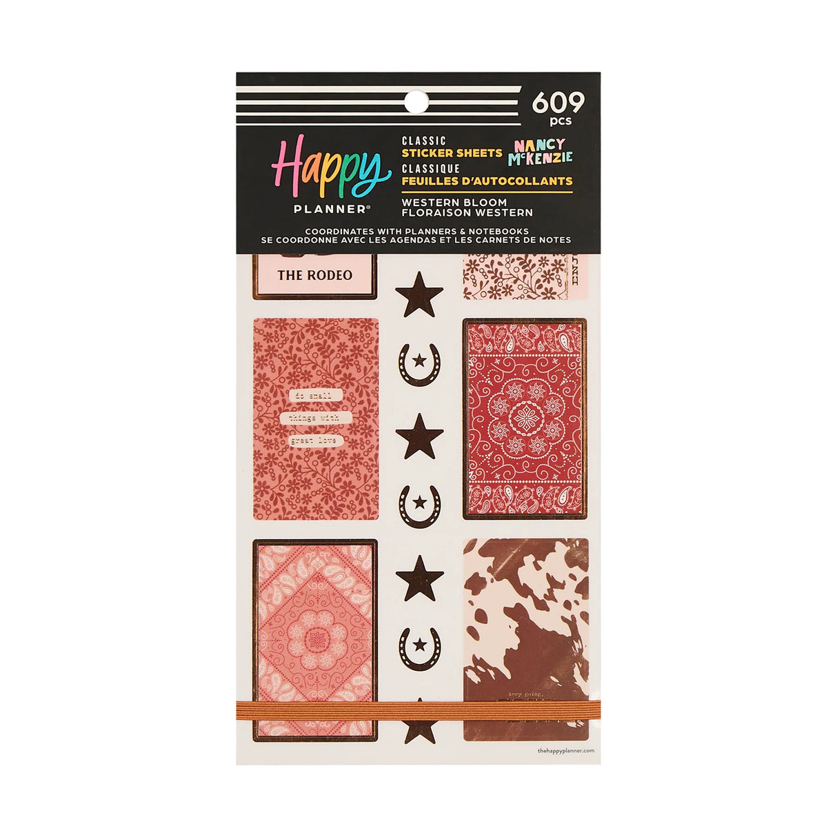 Happy Planner Western Blooms Classic Sticker Book