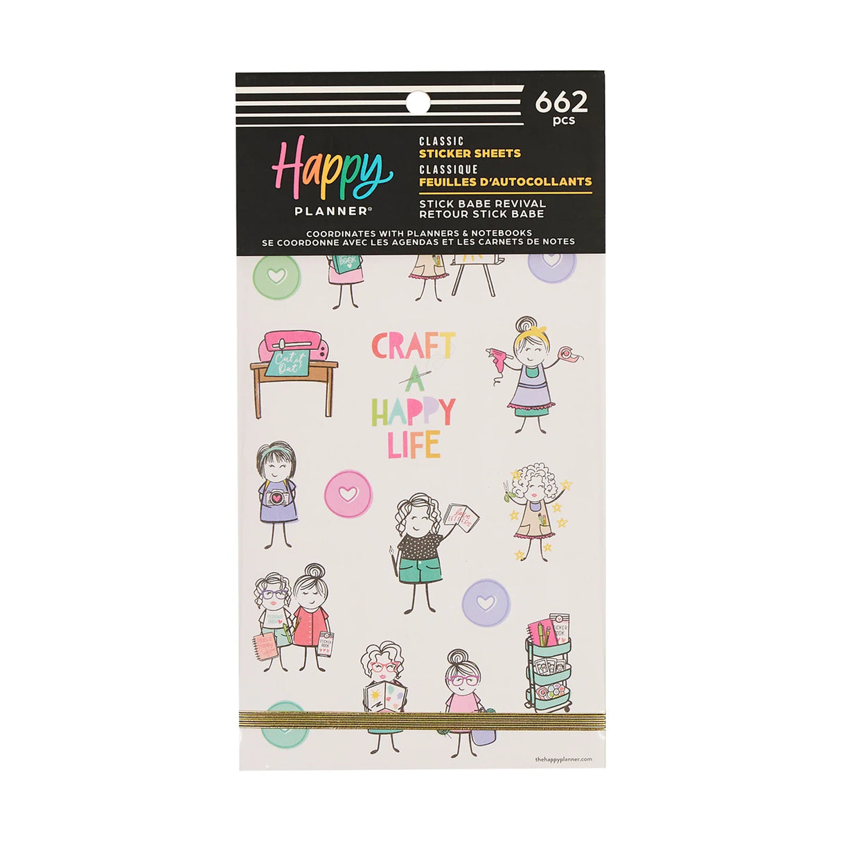 Happy Planner Stick Babe Revival Classic Sticker Book