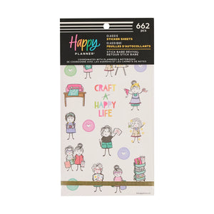 Happy Planner Stick Babe Revival Classic Sticker Book