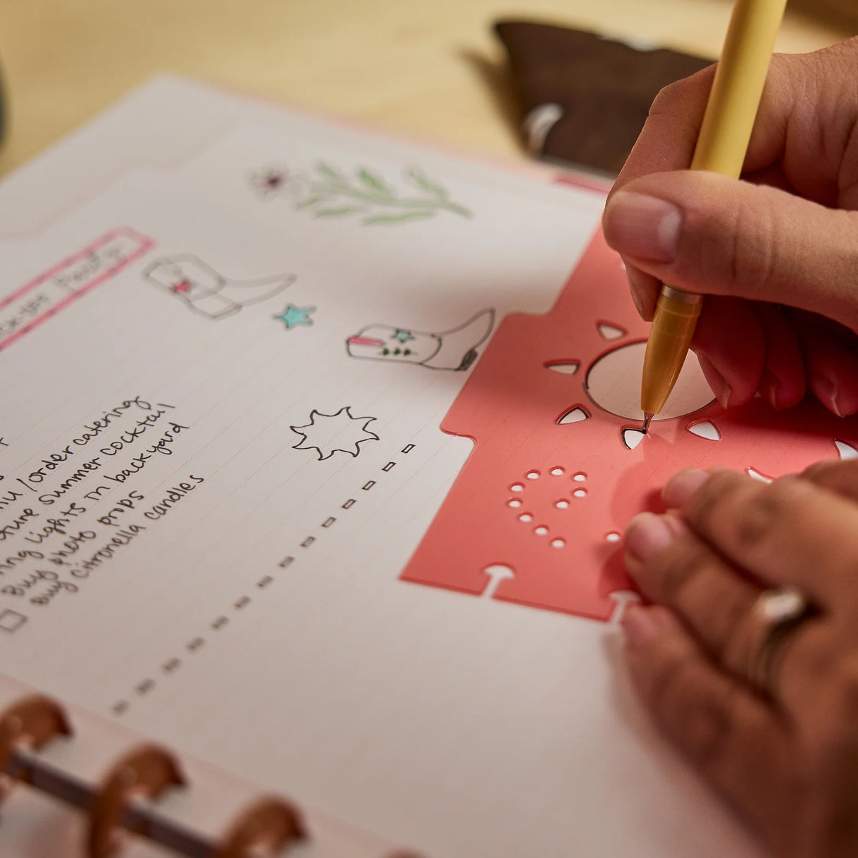 Happy Planner Snap-in Stencil Classic Bookmarks