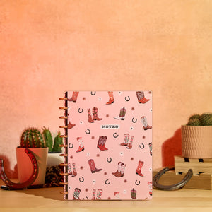 Happy Planner Western Bloom Big Notebook - Dotted Lined