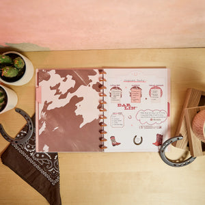 Happy Planner Western Bloom Big Notebook - Dotted Lined