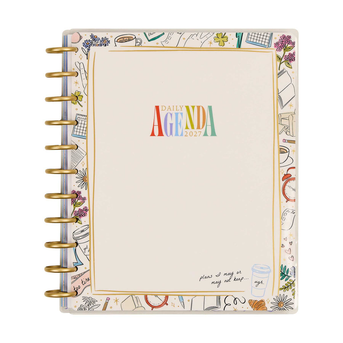 Pajama Plans 2027 Big Dashboard Planner by The Happy Planner
