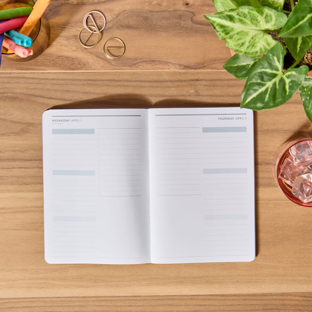 Erin Condren Q2 Daily Bouquet Petite Planner - Dated Apr 2026-Jun 2026