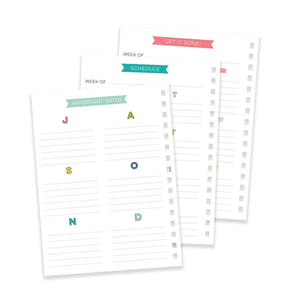 Carpe Diem Home Contacts Planner