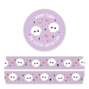 Skulls Purple Washi Tape