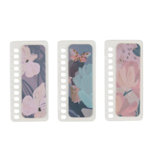 Erin Condren Bold Blooms Mini Snap-In Bookmark Trio