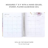 Erin Condren Wildflowers Coiled Monthly Planner