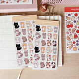 Cats Washi Stickers by Cherry Rabbit