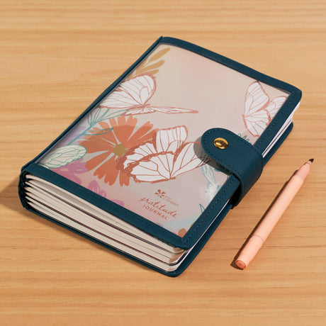 Erin Condren Peacock Petite Planner Clear Folio