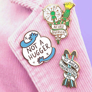 Go Ahead, Underestimate Me Lapel Pin