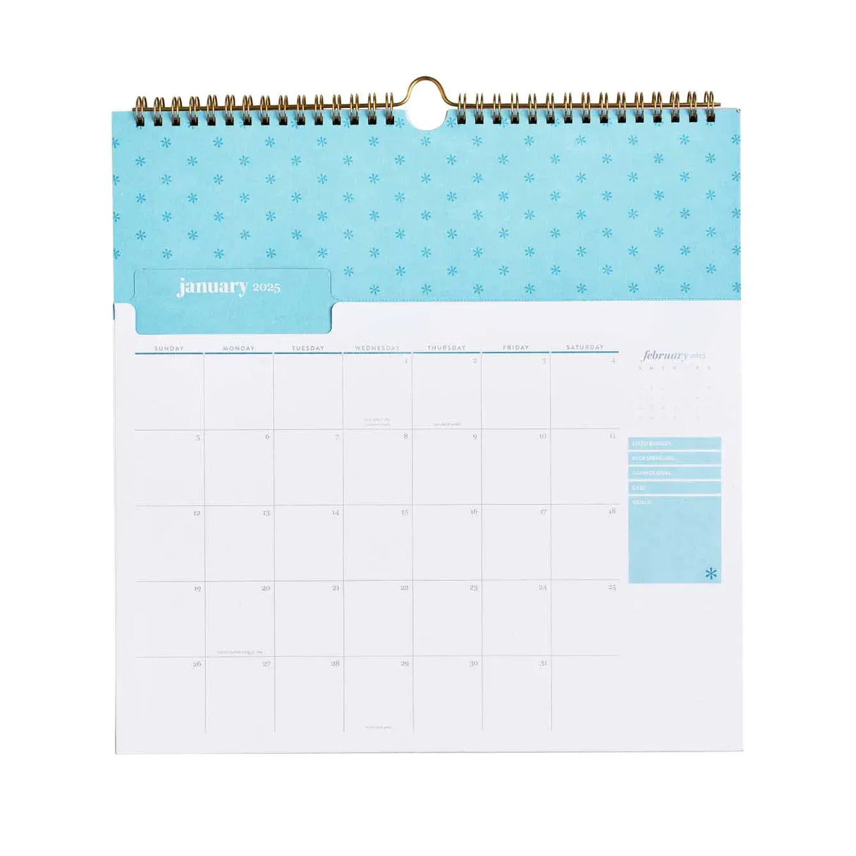 Erin Condren Budget File Folder 2025 Calendar 2025