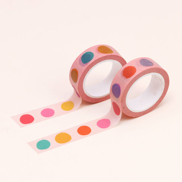 Washi Tape - Colourful Dots