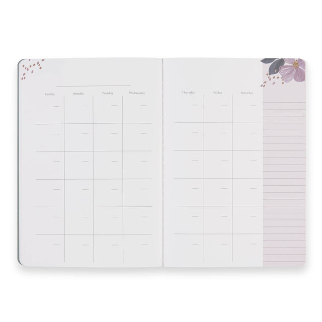 Erin Condren Bold Blooms Petite Undated Planner - Monthly