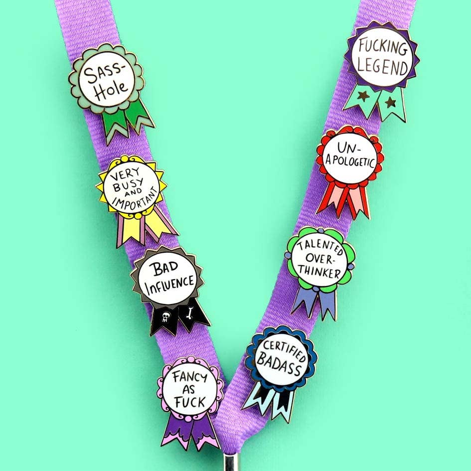 Un-Apologetic Lapel Pin