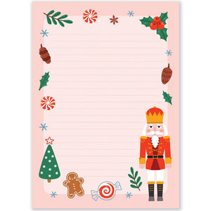 A5 Nutcracker Notepad - Double Sided Letter Paper