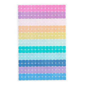 Erin Condren Multicoloured Transparent Squares Sticker Pack