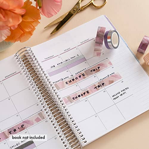 Erin Condren Washi Tape Harmony Neutral Set