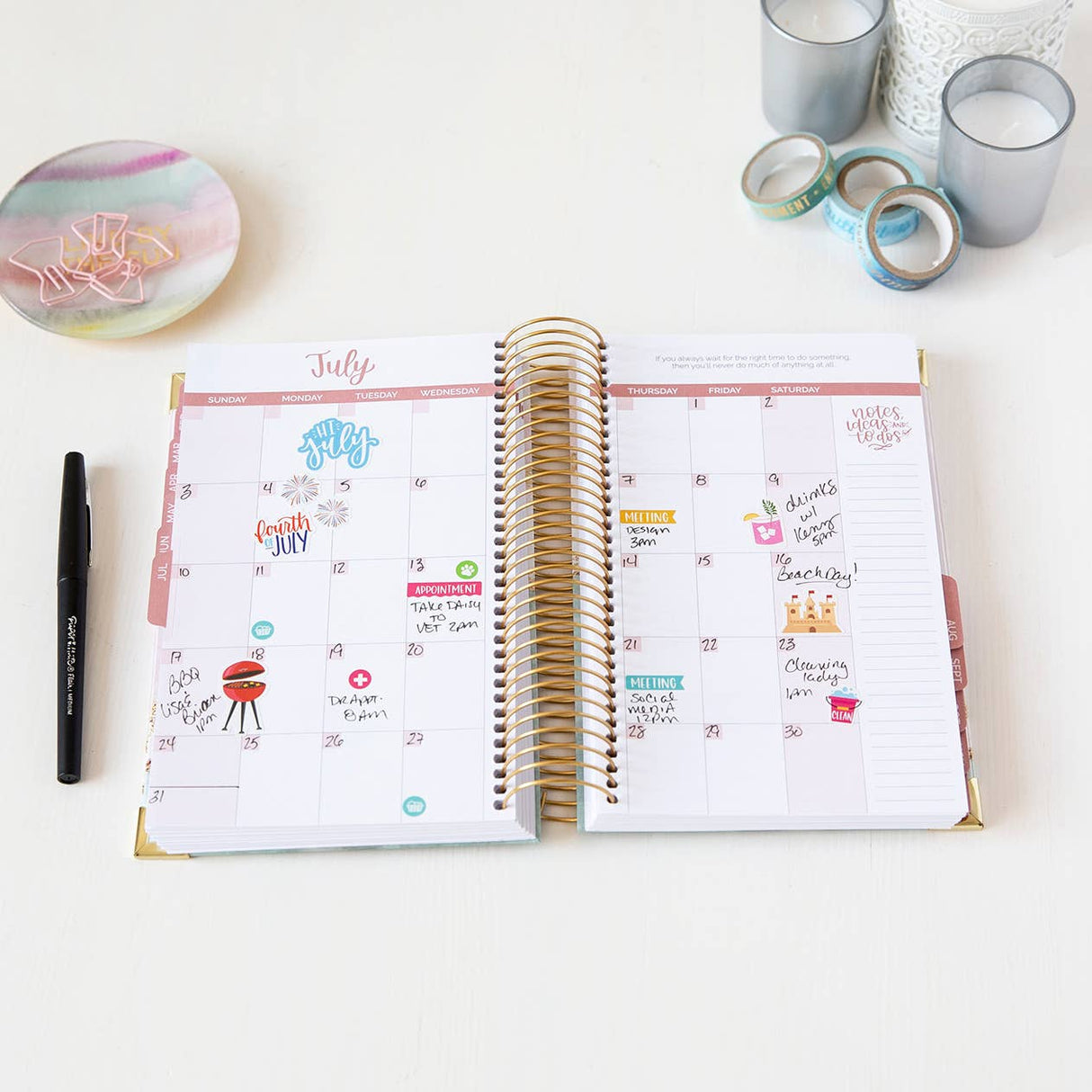 Undated Daily Planner - Bloom Daily Planners