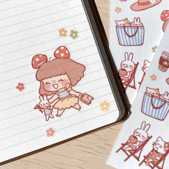 Holiday Mode Washi Stickers by Cherry Rabbit