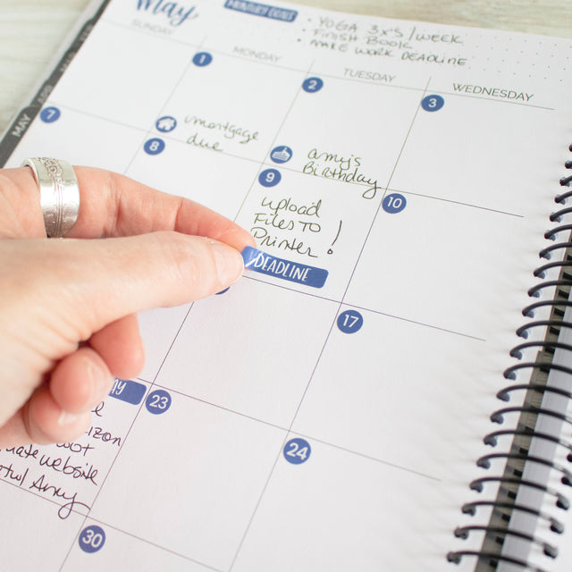 Date Day Months Stickers - Bloom Daily Planners