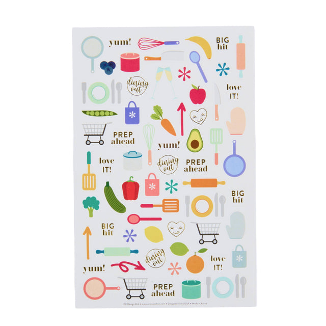 Erin Condren Meal Planner Petite Planner - Parquet