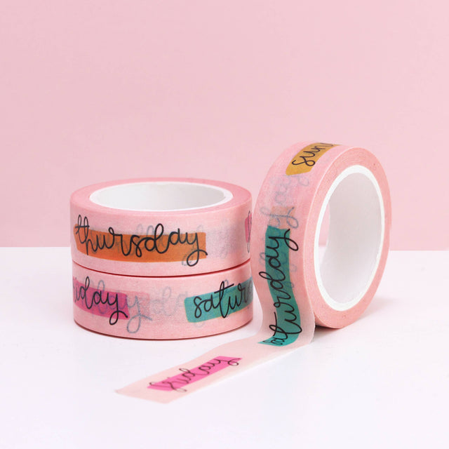 Washi Tape - Colourful Days