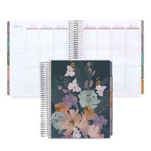 Erin Condren 7x9 Bold Blooms Life Planner - Vertical Dated Jul 2024 Jun 2025