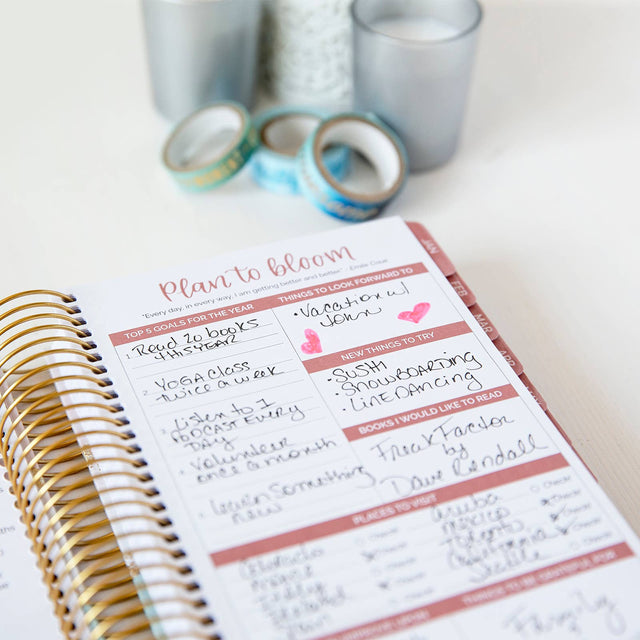 Undated Daily Planner - Bloom Daily Planners