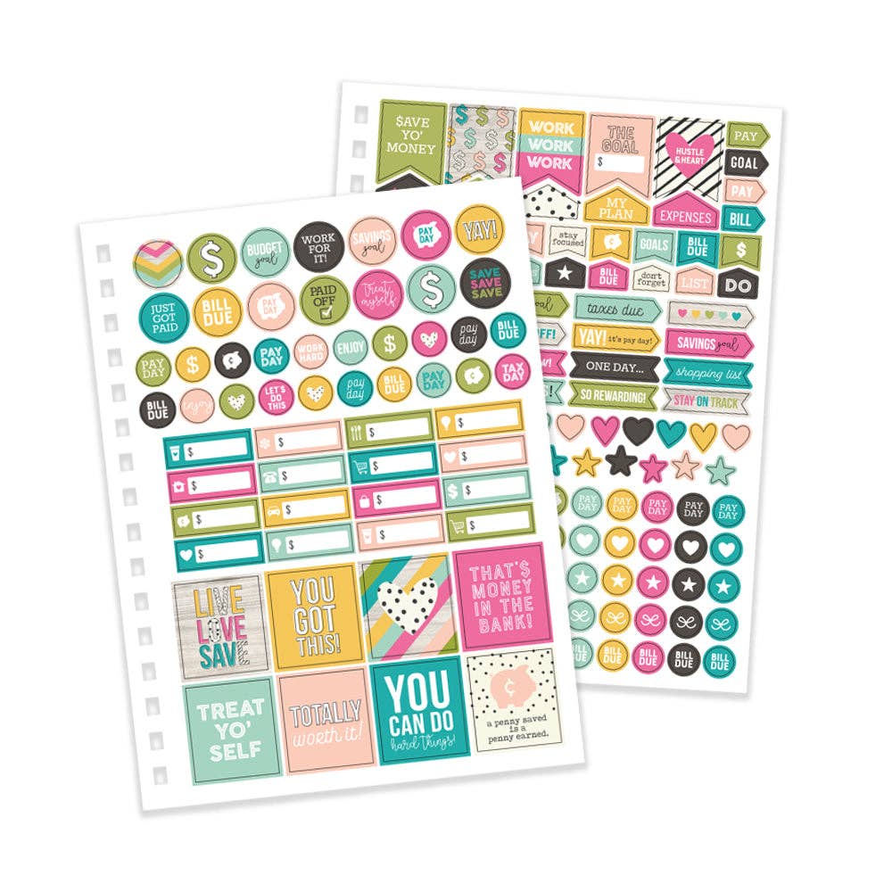 Carpe Diem Budget Planner Stickers