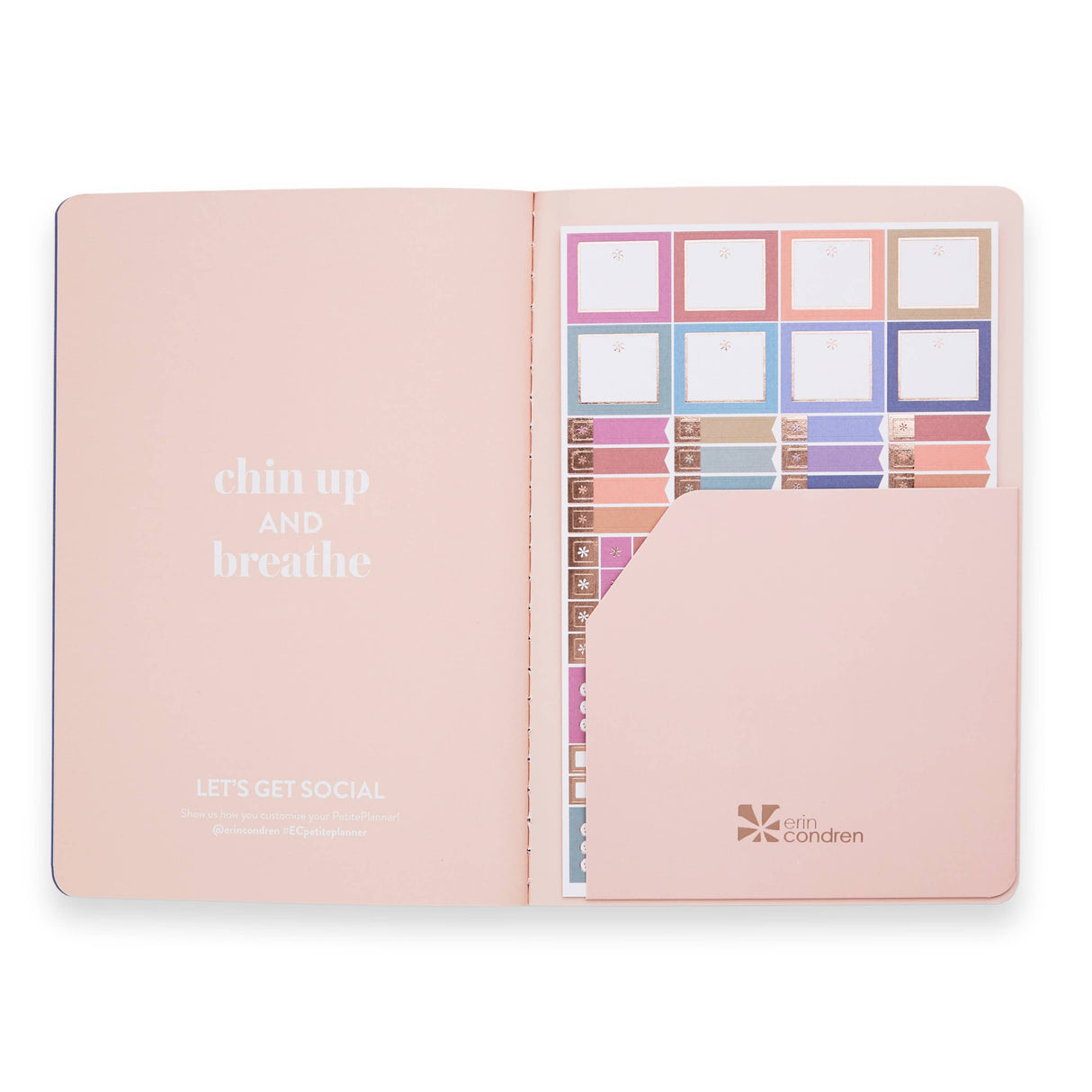 Erin Condren Self Care Journal Petite Planner - Modern Geometric