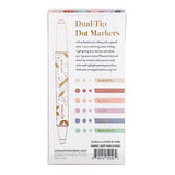 Erin Condren Dual-Tip Dot and Chisel Markers 6-pack