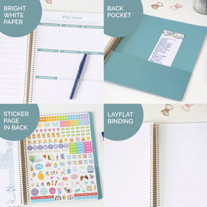 Ultimate Undated Planner with Interchangeable Cover - Bloom Daily Planners