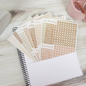 Date Day Months Stickers - Bloom Daily Planners