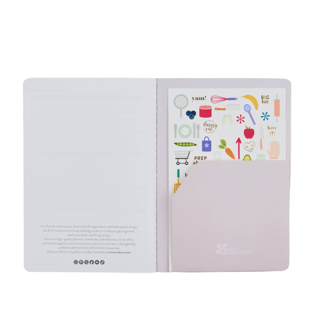 Erin Condren Meal Planner Petite Planner - Parquet