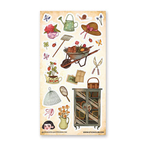 STICKII Cottage Garden Sticker Sheet