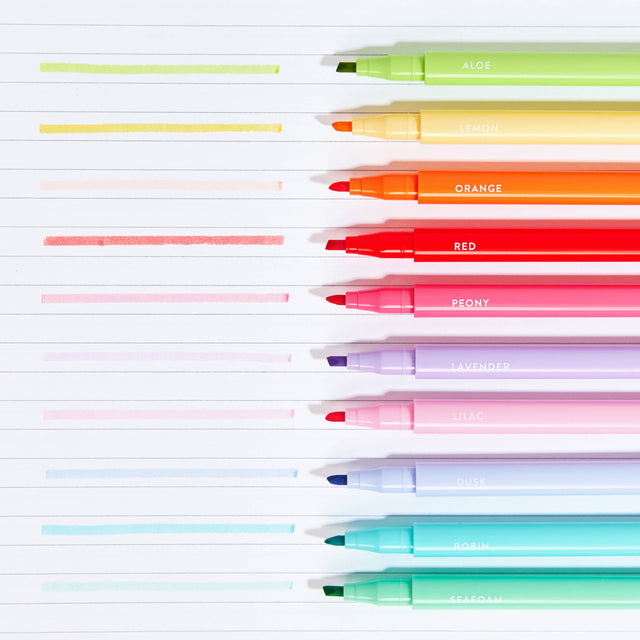 Erin Condren Essentials Fine Tip Highlighters