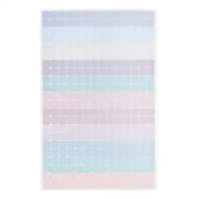 Erin Condren Multicoloured Transparent Squares Sticker Pack