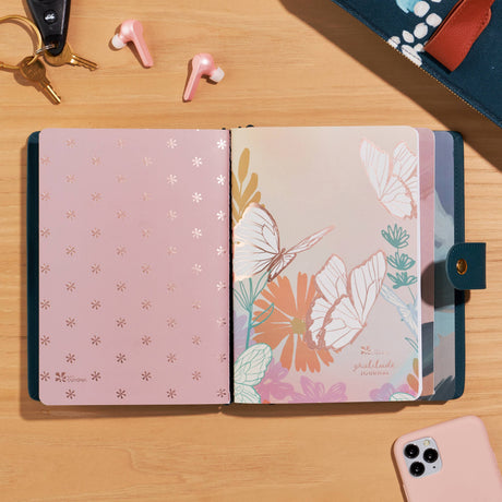 Erin Condren Peacock Petite Planner Clear Folio